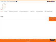 Tablet Screenshot of consulentia.sk